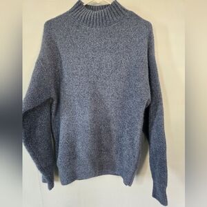 Apt. 9 Women's Blue Crew Neck Sweater (L)